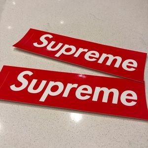 Supreme stickers